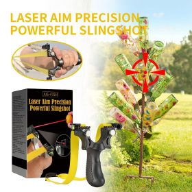 Slingshot Sight Light Flat Rubber Slingshot Outdoor Shooting Gear Launch Shot Sports Toy