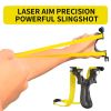 Slingshot Sight Light Flat Rubber Slingshot Outdoor Shooting Gear Launch Shot Sports Toy