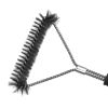 Grill Cleaning Brush; Long-handled Y-shaped Curling Brush; Suitable For Outdoor BBQ