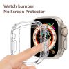 Soft TPU Shockproof Ultra-Thin Anti-Scratch Frame Compatible With Apple Watch Ultra 49mm[NO Screen Protector]