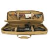 VOTAGOO Double Rifle Case Gun Bag, Safely Long-Barrel Firearm Transportation Cases Locks