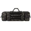 VOTAGOO Double Rifle Case Gun Bag, Safely Long-Barrel Firearm Transportation Cases Locks