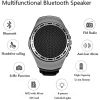 Wearable Waterproof Wireless Portable Bluetooth Speaker Watch; with MP3 Player & FM Radio & Selfie & Ultra Long Standby Time for Running; Hiking; Clim